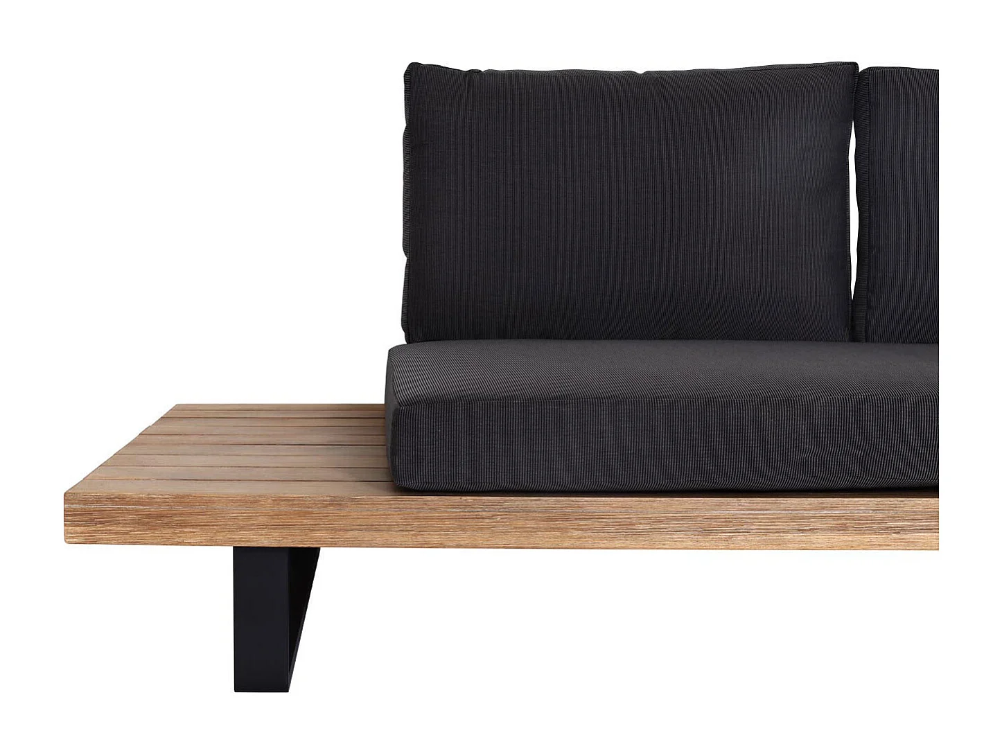 Salon de jardin avec bois marron 255 x 255 x 75 cm 04_0008297