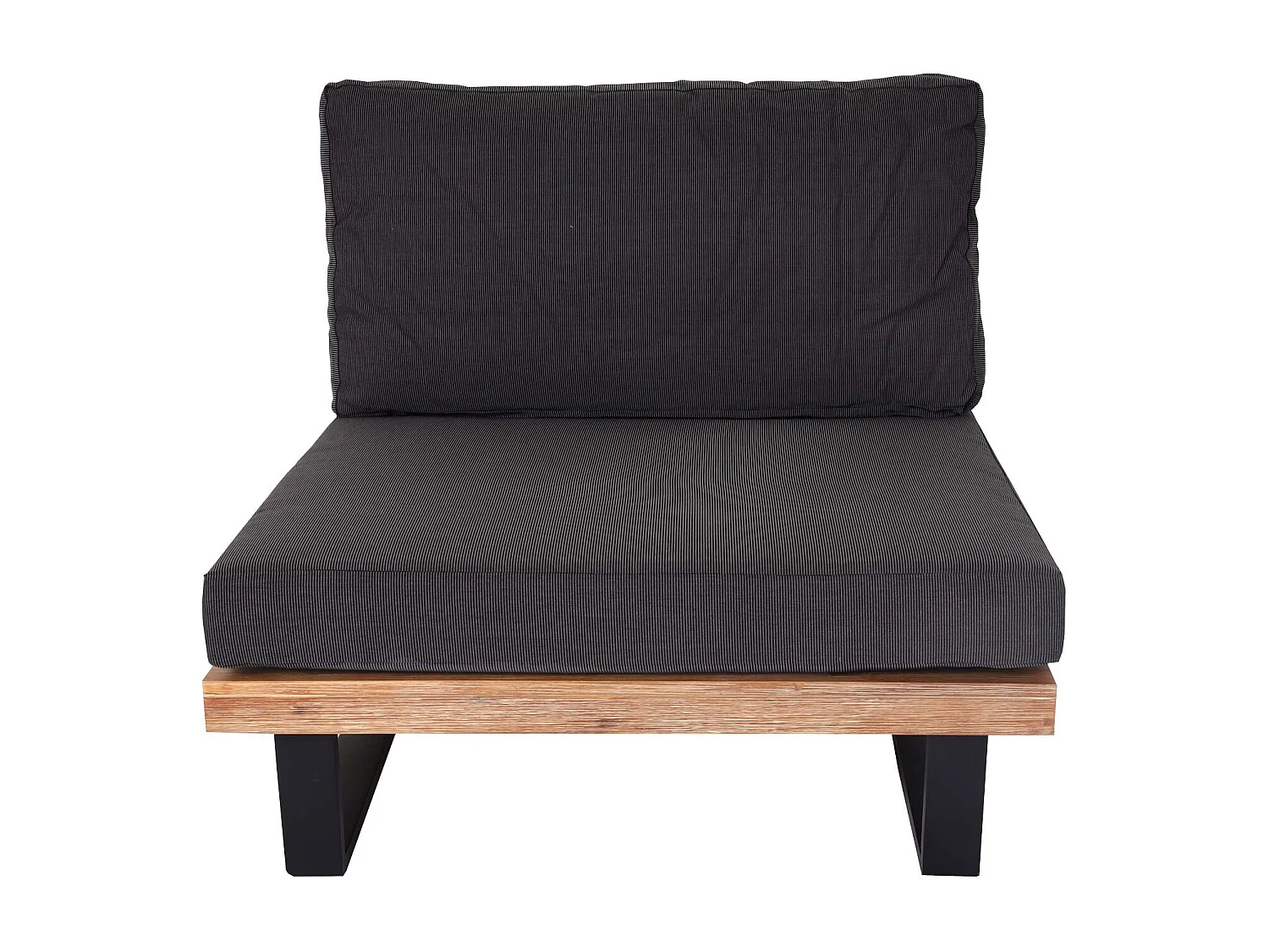 Salon de jardin avec bois marron 255 x 255 x 75 cm 04_0008297