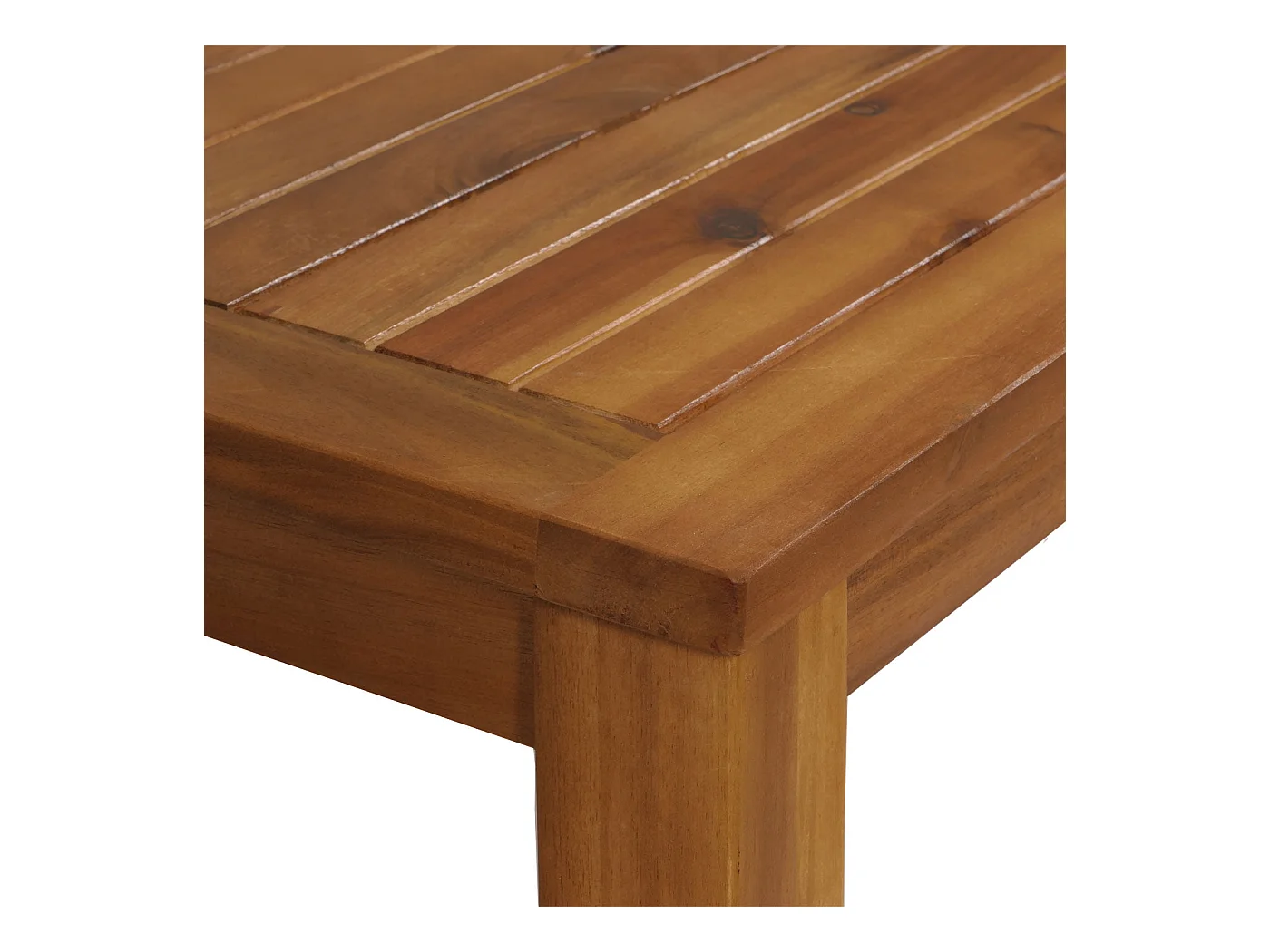 Salon de jardin canapé bois beige 76 x 51 x 140 cm 04_0008322