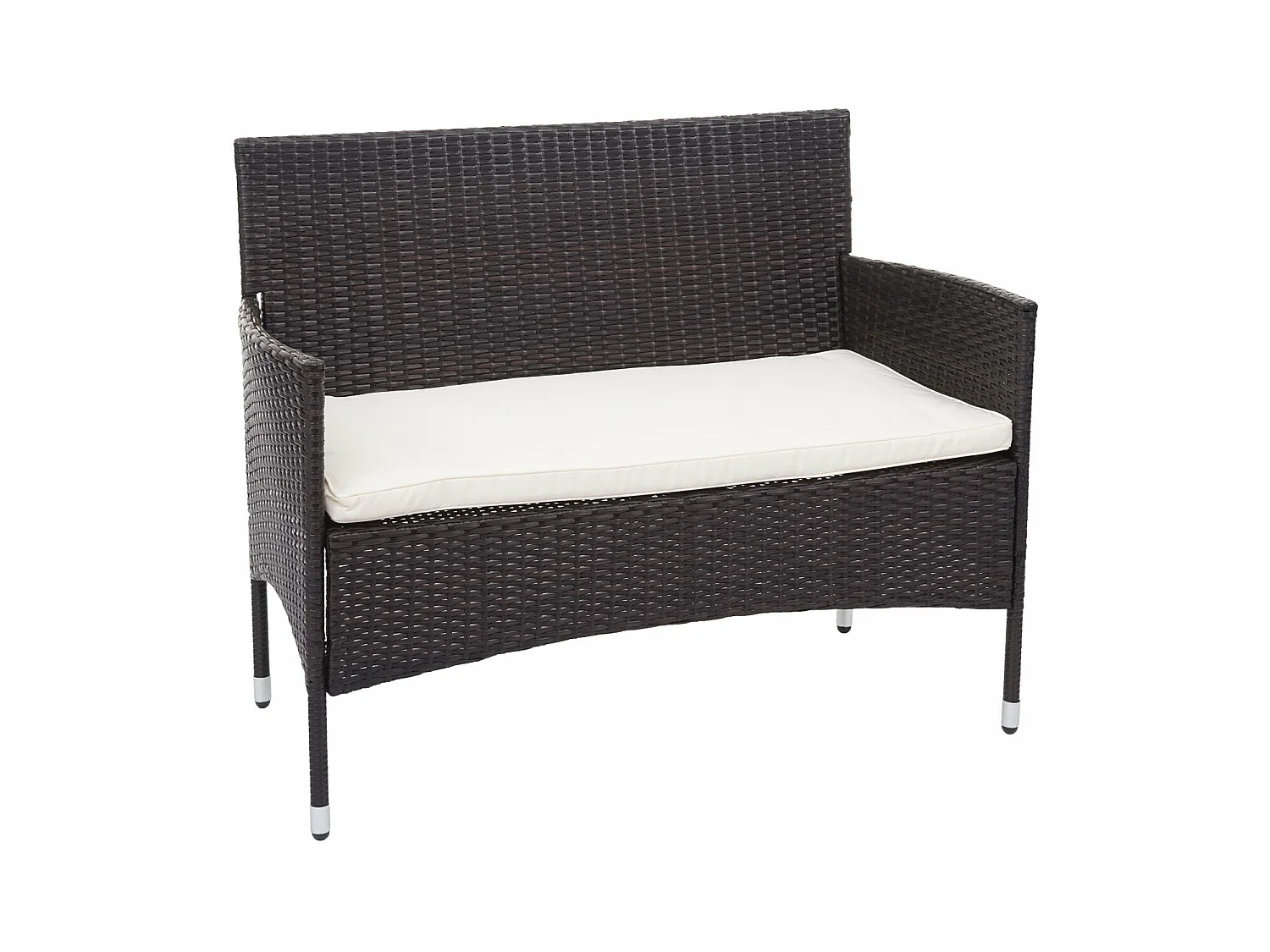 Salon de jardin balcon crème 59 x 58 x 85 cm 04_0004199