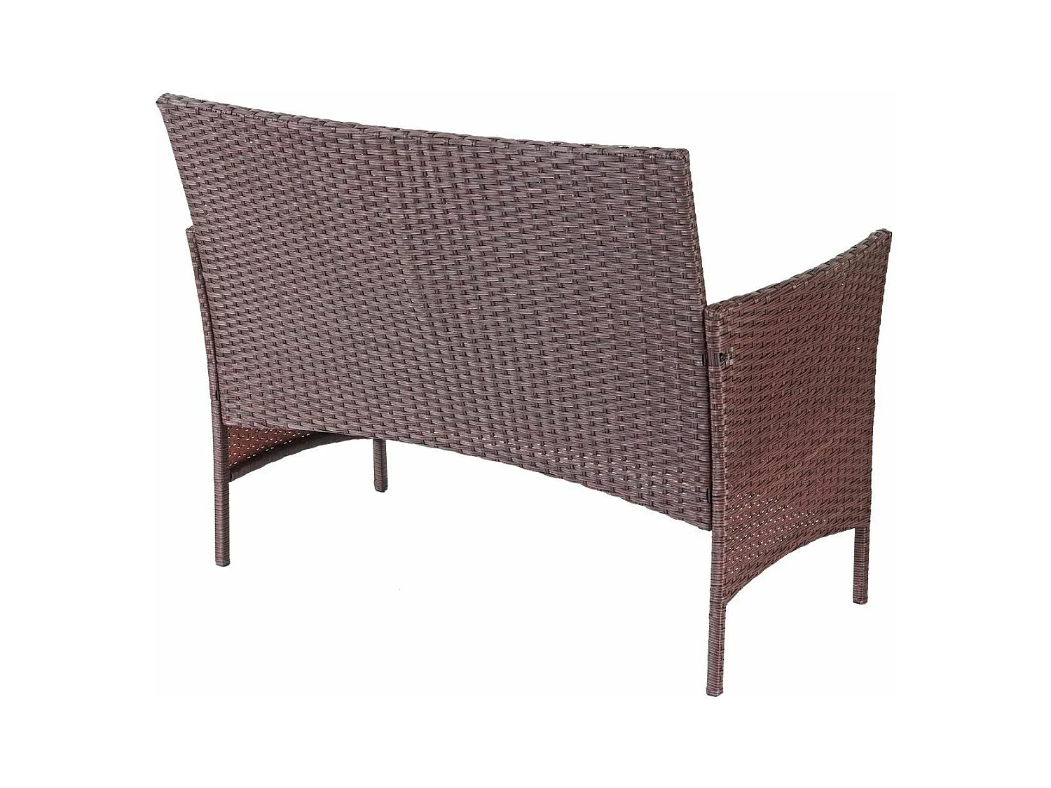 Salon de jardin avec crème 58 x 52 x 84 cm MDJ04146