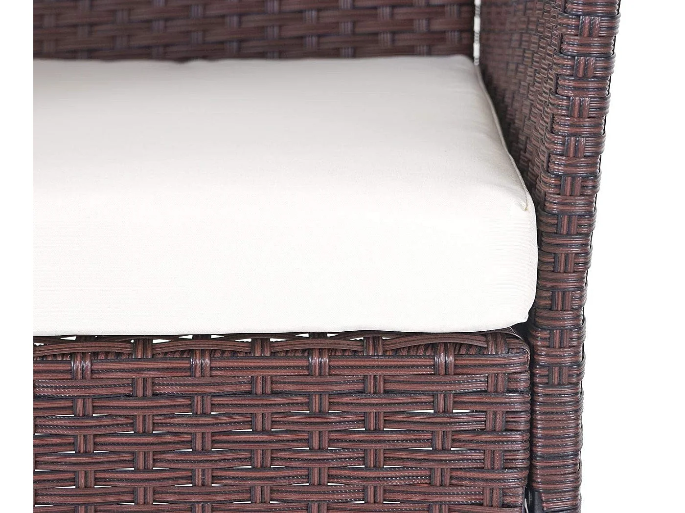 Salon de jardin avec crème 58 x 52 x 84 cm MDJ04146