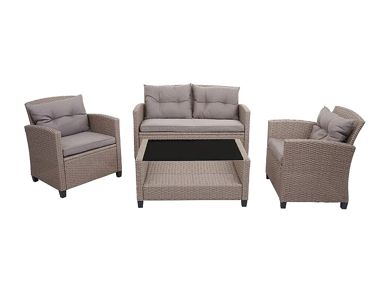 Salon de jardin en marron 65 x 54 x 76 cm 04_0005630