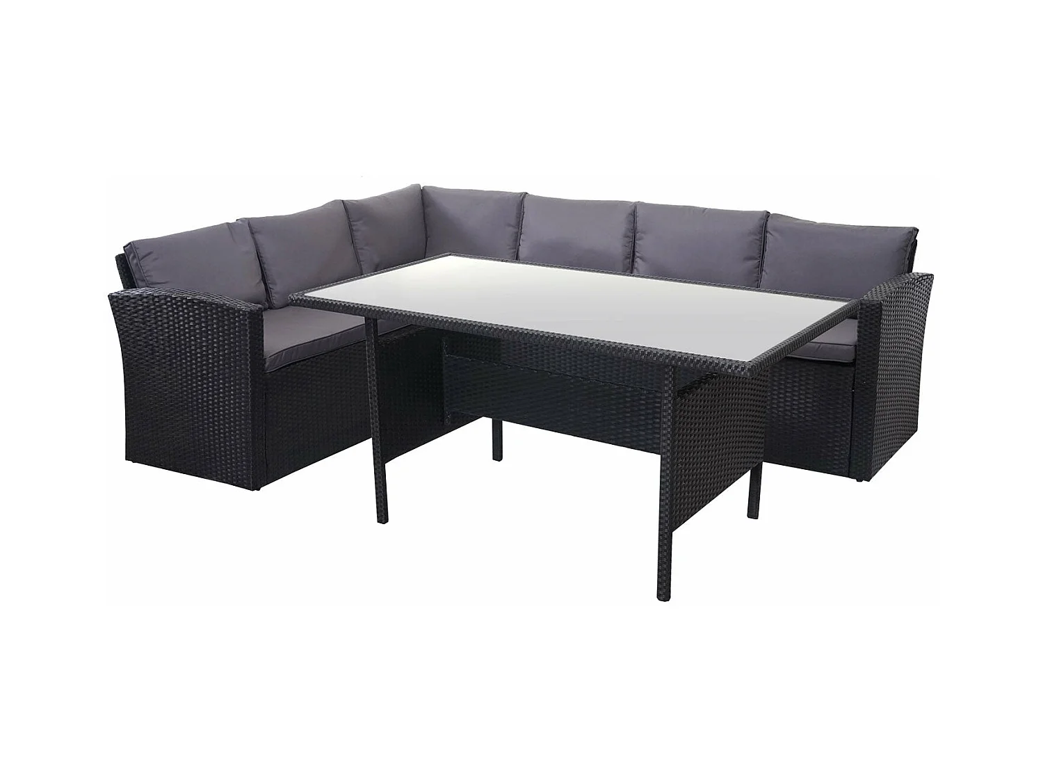 Ensemble complet de salon grise 242 x 74 x 178 cm 04_0004193