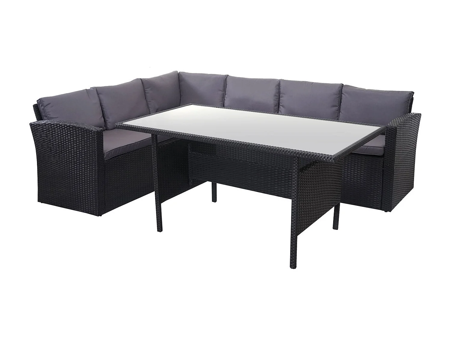 Ensemble complet de salon grise 242 x 74 x 178 cm 04_0004193