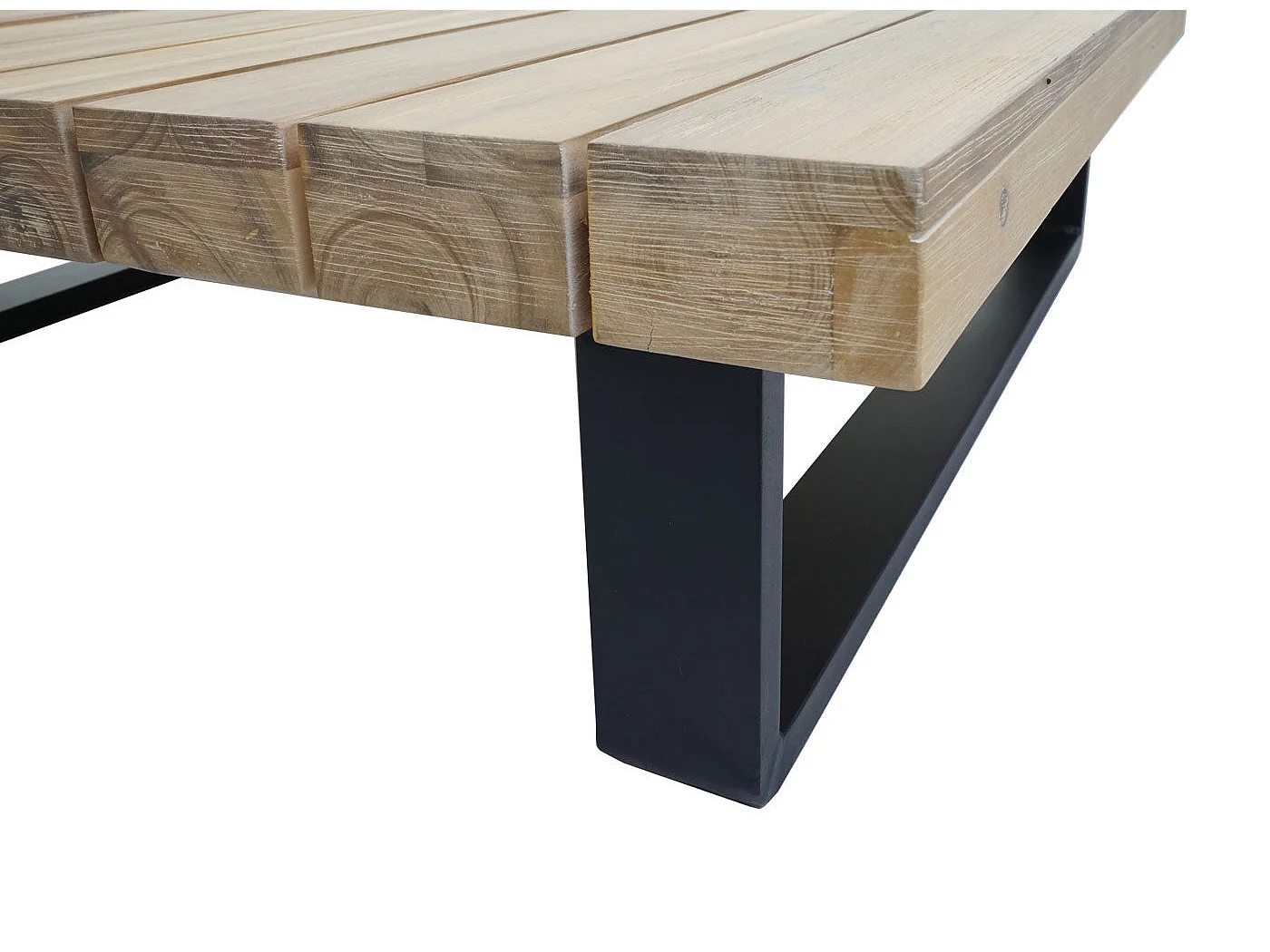 Salon de jardin terrasse bois marron 255 x 254 x 65 cm 04_0003578