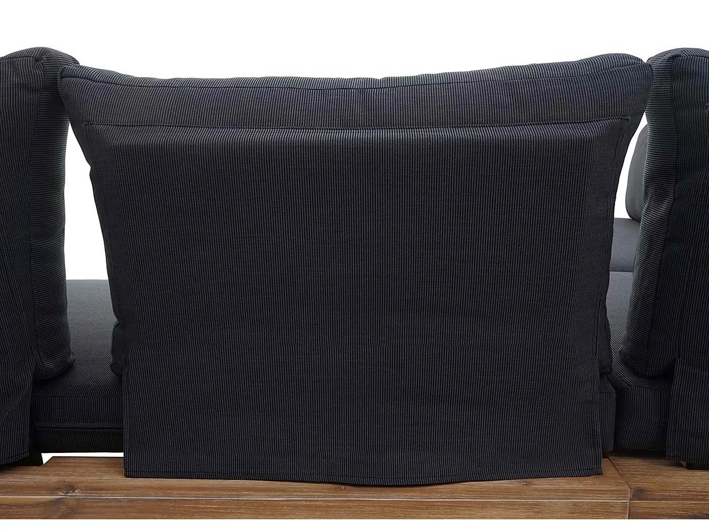 Salon de jardin terrasse bois marron 255 x 254 x 65 cm 04_0003578