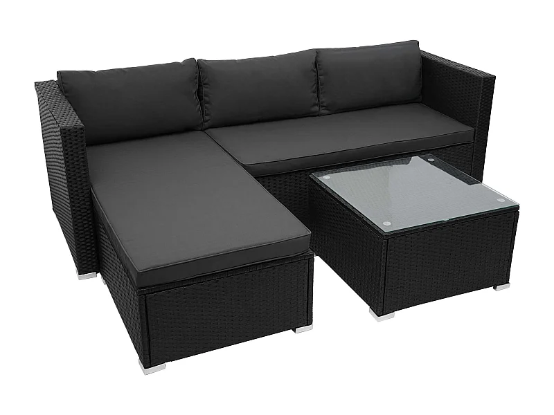 Salon de jardin pour grise 197 x 70 x 63 cm 04_0003248