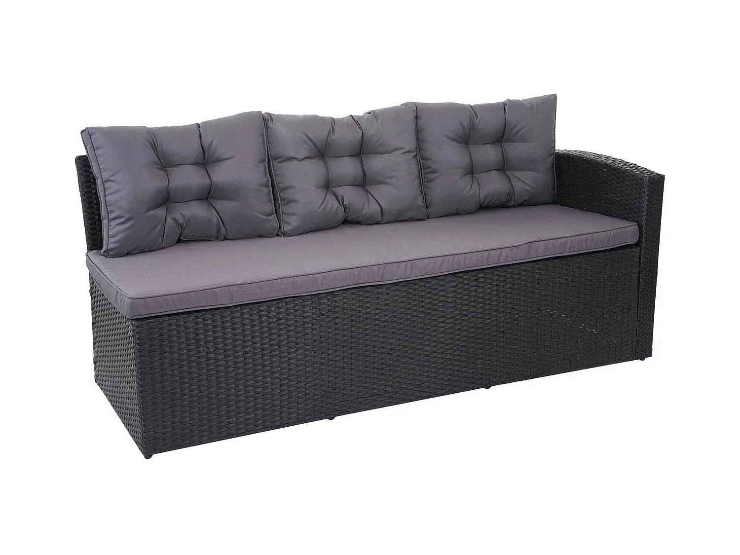 Ensemble complet de salon grise 42 x 178 x 74 cm 04_0003055