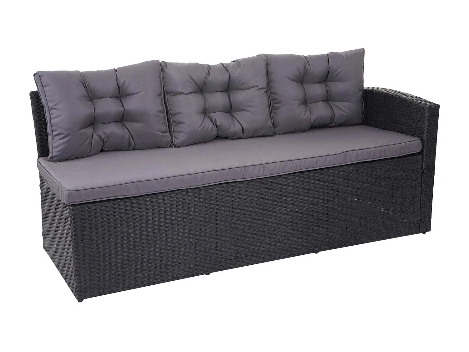 Ensemble complet de salon grise 42 x 178 x 74 cm 04_0003055