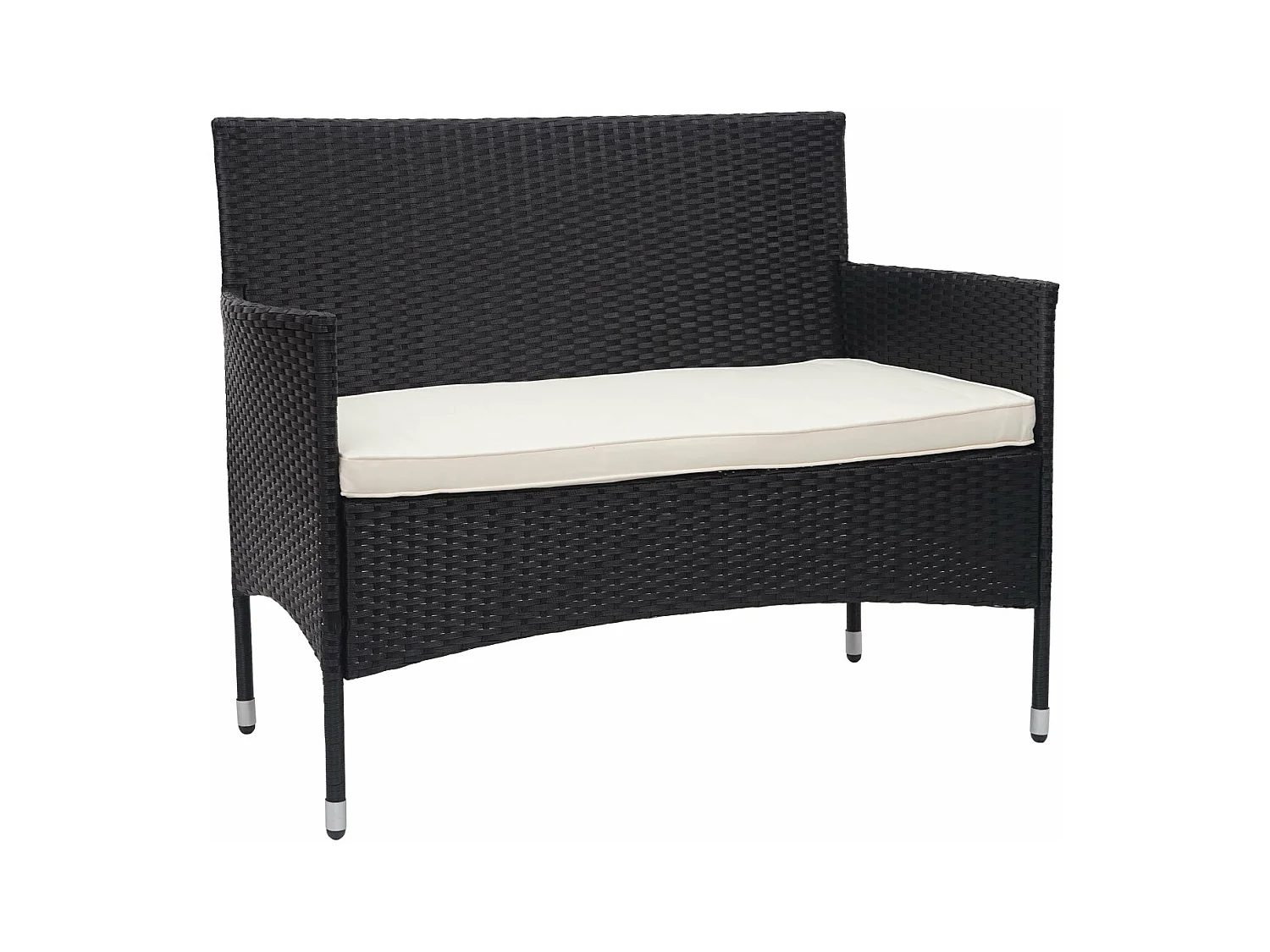 Salon de jardin balcon crème 59 x 58 x 85 cm 04_0004211