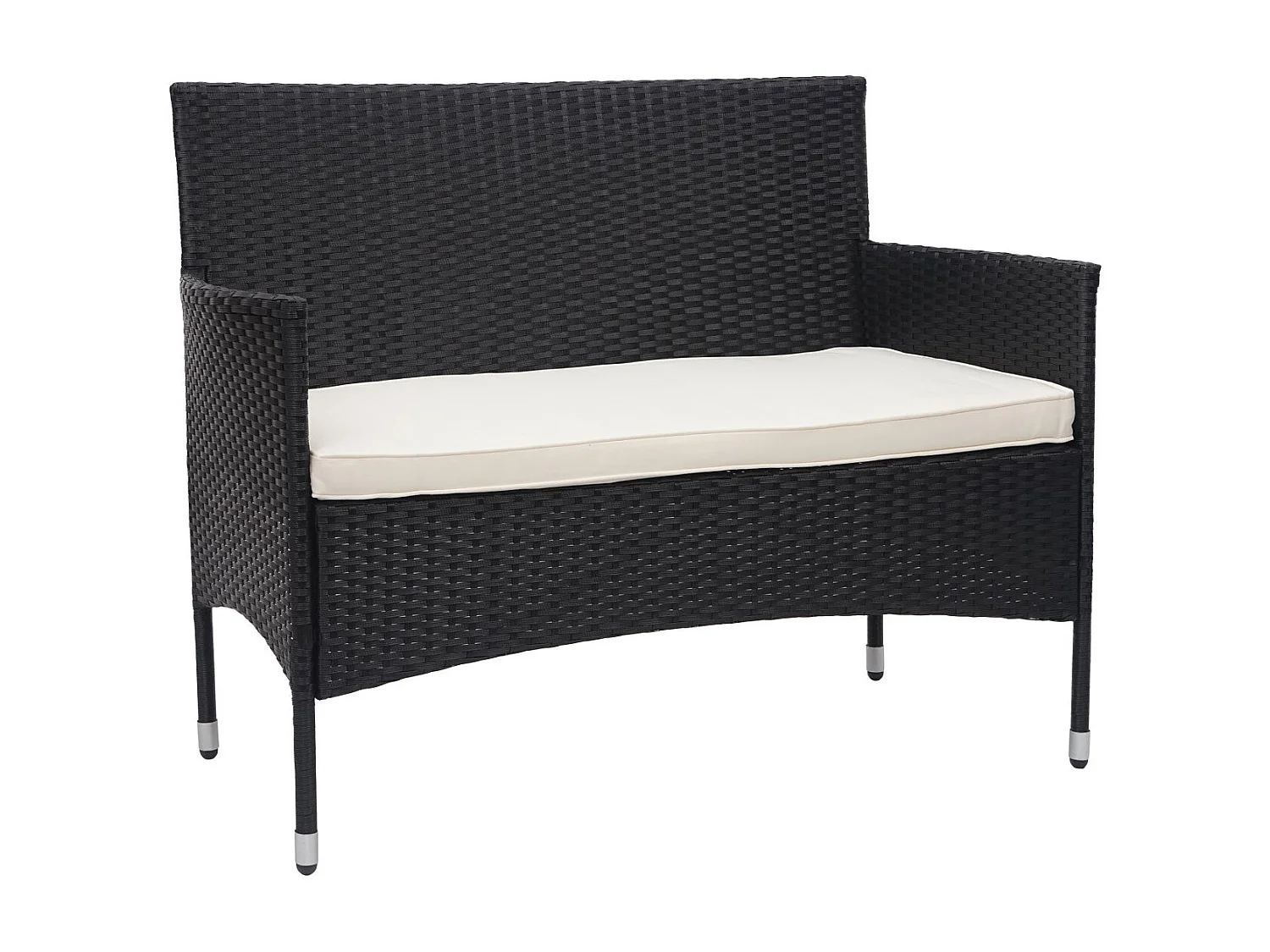 Salon de jardin balcon crème 59 x 58 x 85 cm 04_0004211