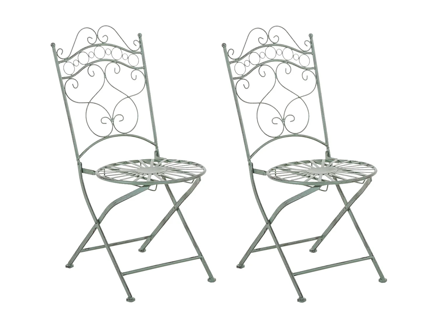Lot de 2 chaises 40 x 50 x 92 cm 10_0002865