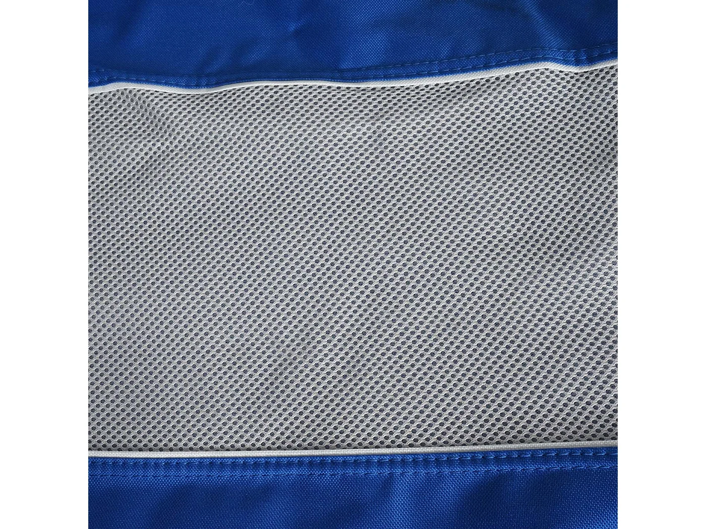 Chaise de camping pliable tissu bleue 19 x 16 x 86 cm 04_0006243