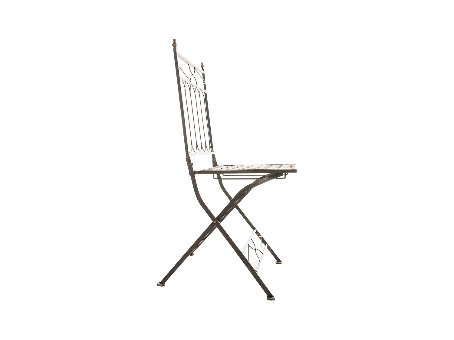 Lot de 2 chaises bronze 42 x 40 x 94 cm 10_0003130