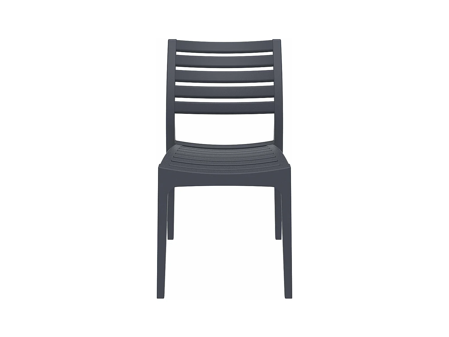 Chaise de jardin en grise 48 x 58 x 82 cm 10_0000688