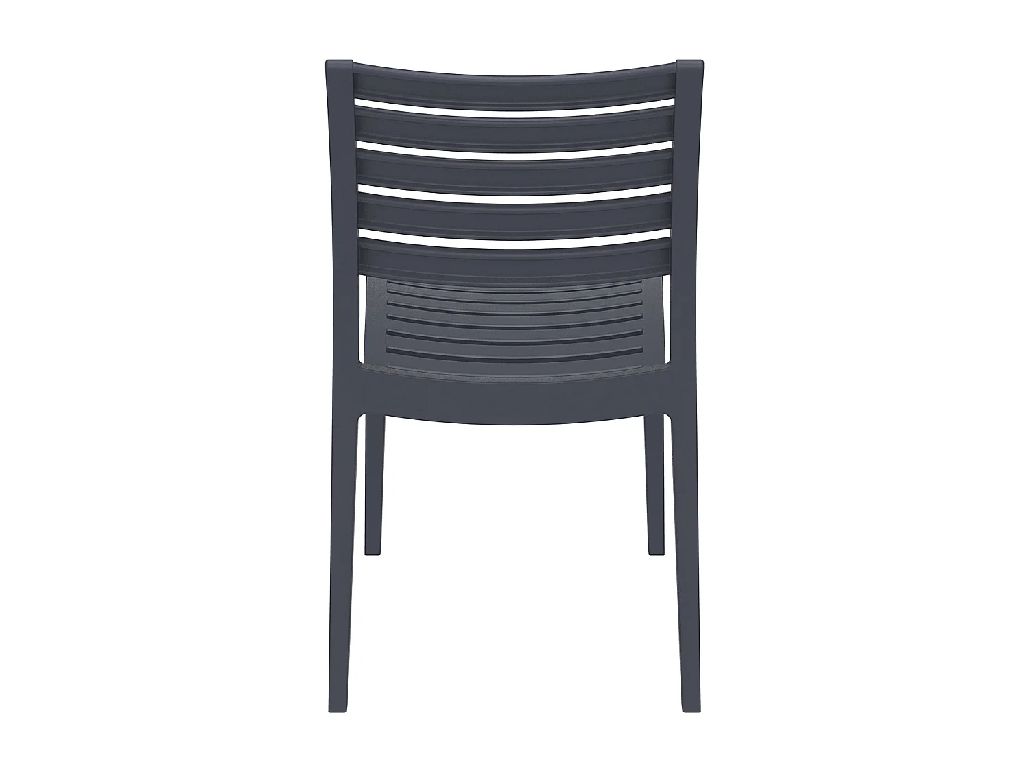 Chaise de jardin en grise 48 x 58 x 82 cm 10_0000688