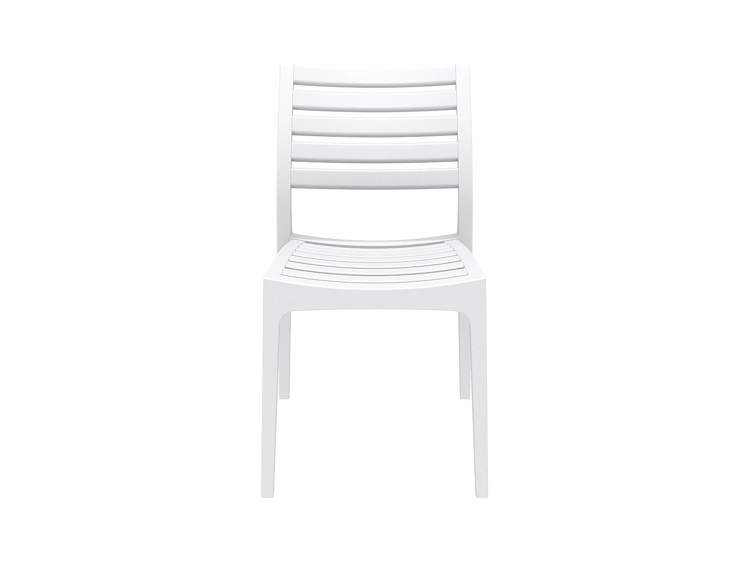 Chaise de jardin en blanche 48 x 58 x 82 cm 10_MDJ10226