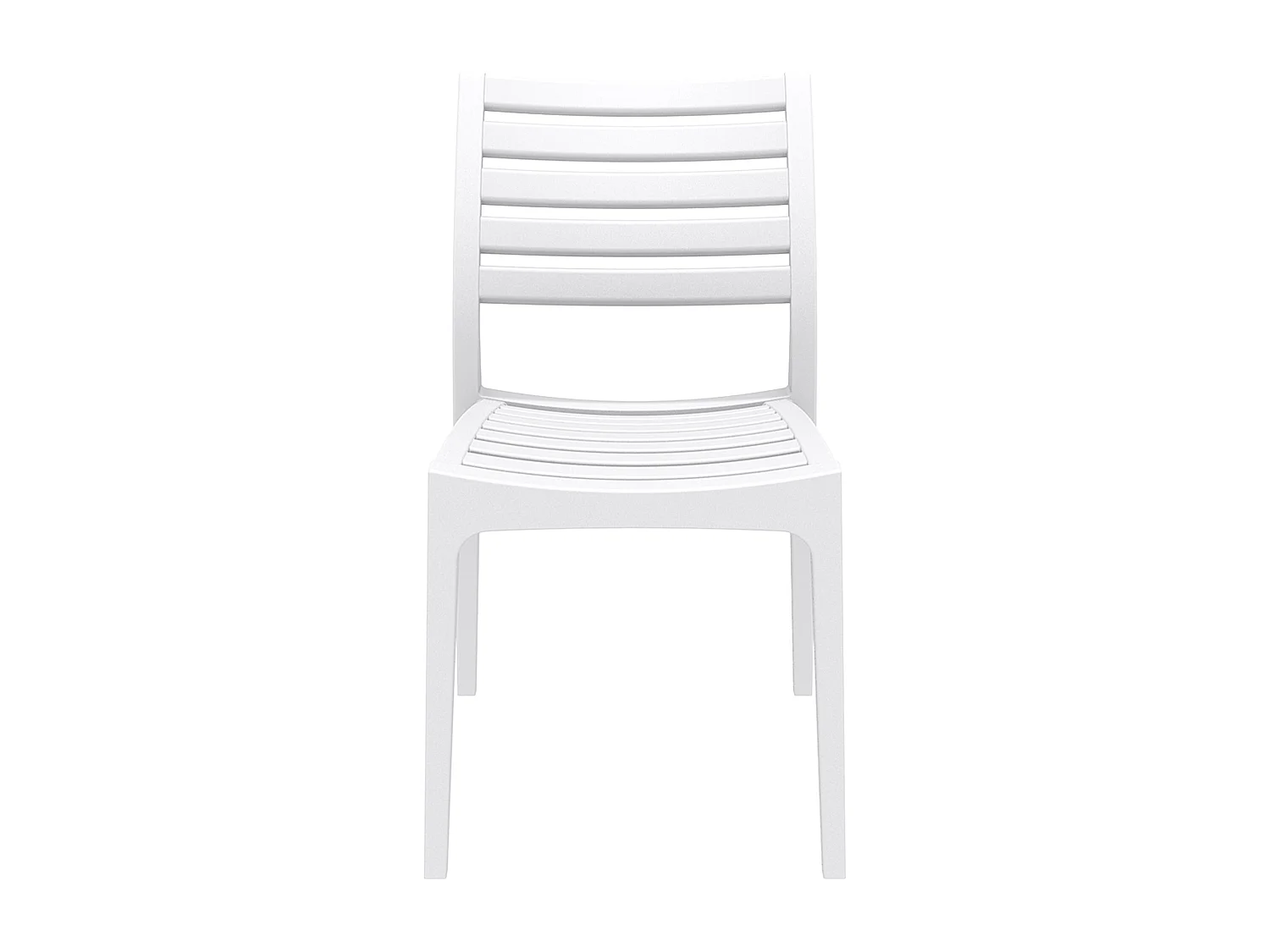 Chaise de jardin en blanche 48 x 58 x 82 cm 10_MDJ10226