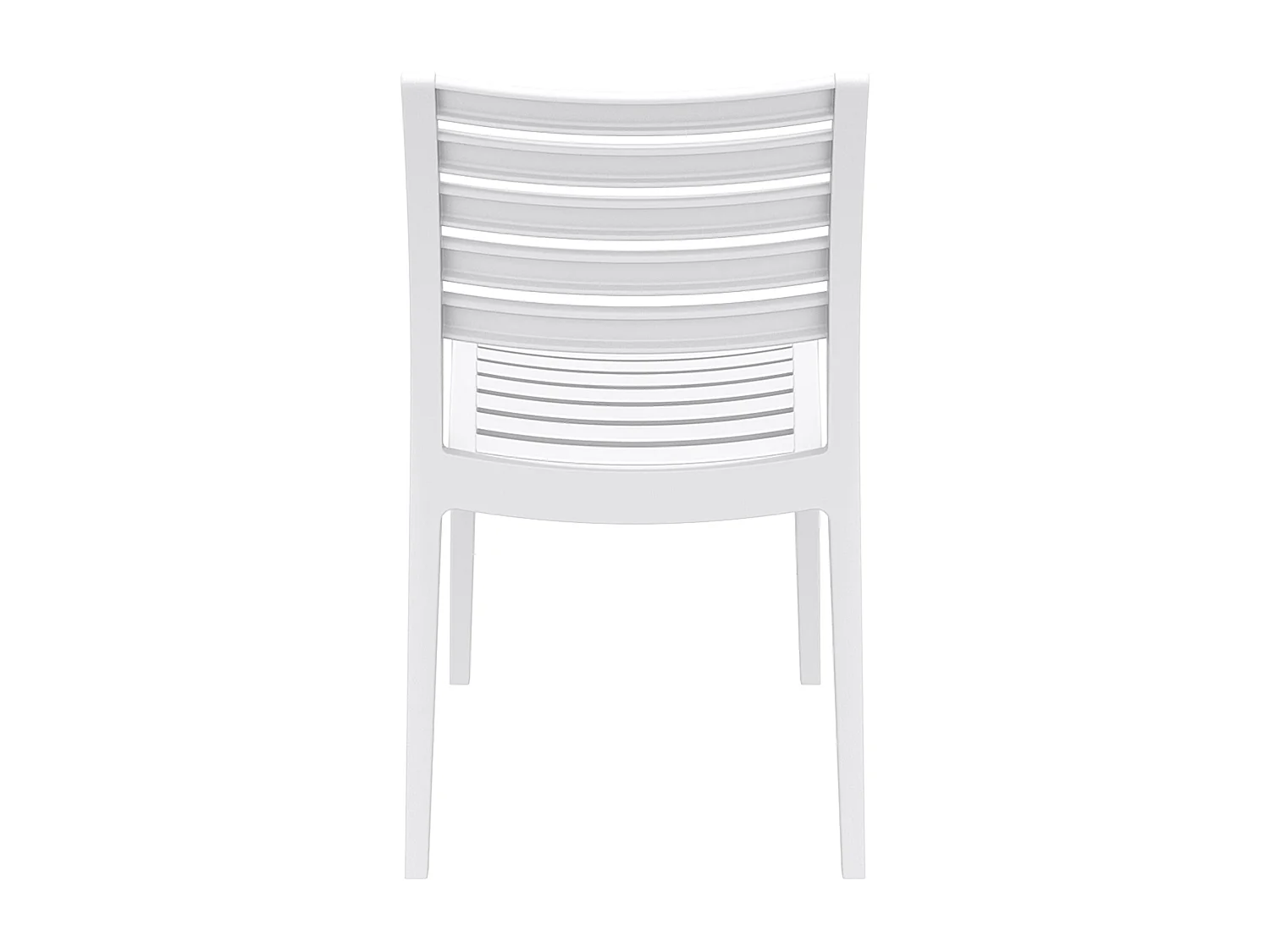 Chaise de jardin en blanche 48 x 58 x 82 cm 10_MDJ10226