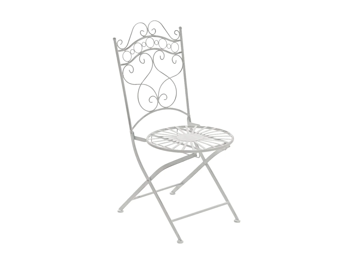 Lot de 2 chaises blanche 40 x 50 x 92 cm 10_0002862