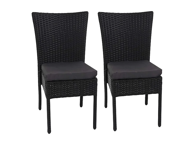 2x chaises fauteuils pour grise 45 x 44 x 45 cm 04_0000264