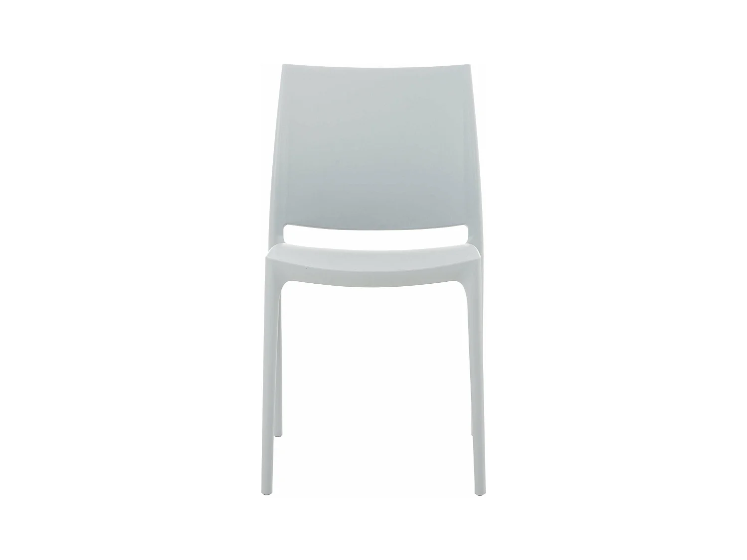 Chaise de jardin en grise 44 x 50 x 81 cm 10_0001367