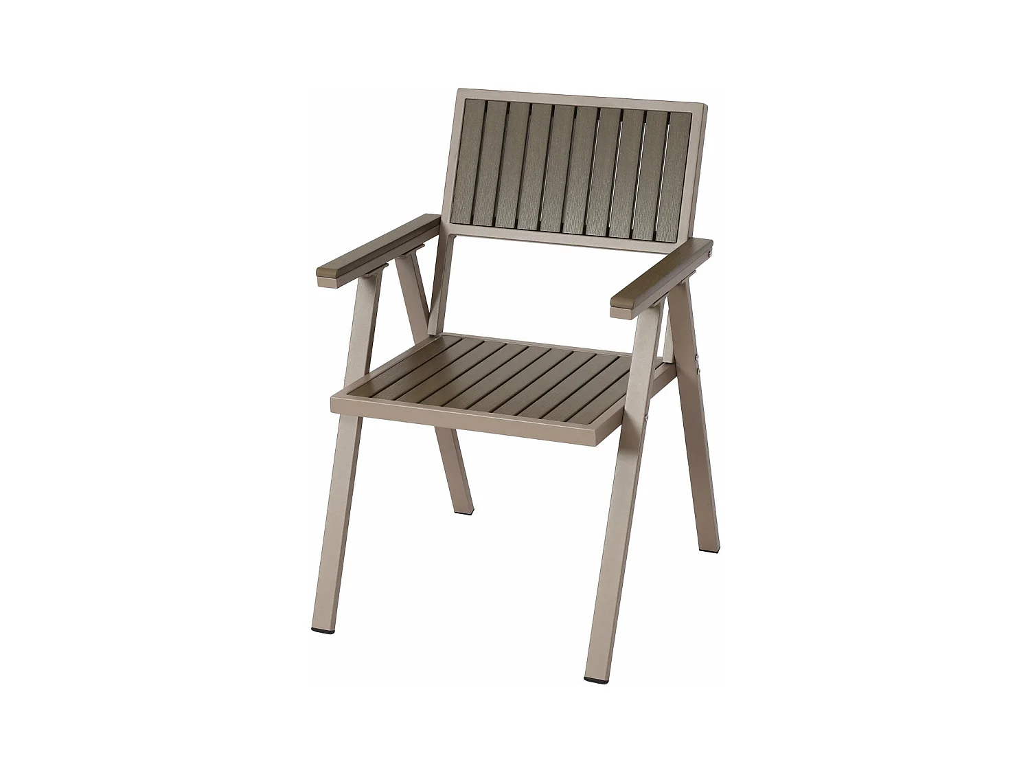 Lot de 2 chaises bois marron 70 x 12 x 80 cm 04_0007302