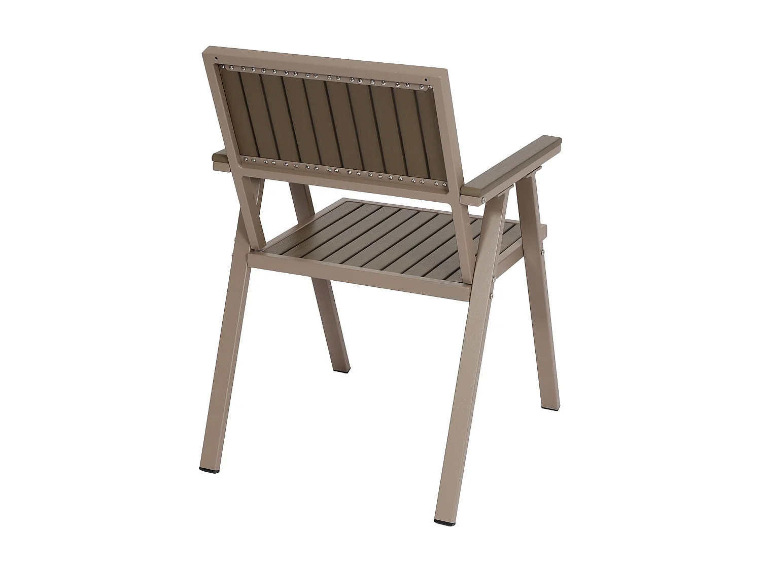 Lot de 2 chaises bois marron 70 x 12 x 80 cm 04_0007302