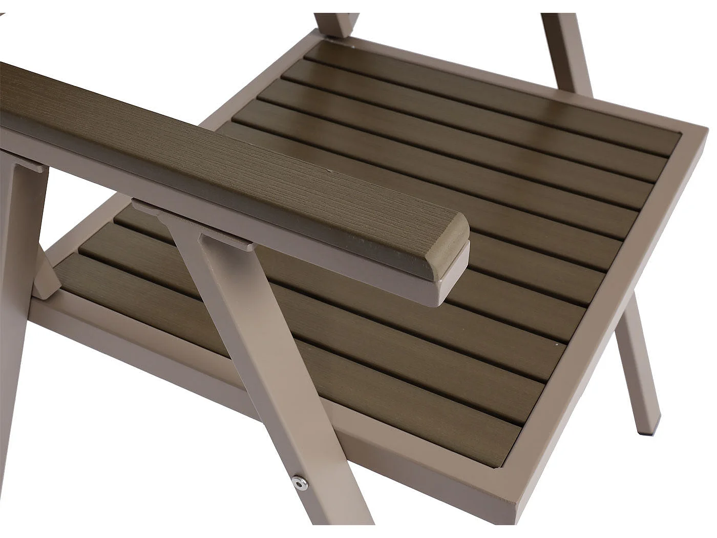 Lot de 2 chaises bois marron 70 x 12 x 80 cm 04_0007302