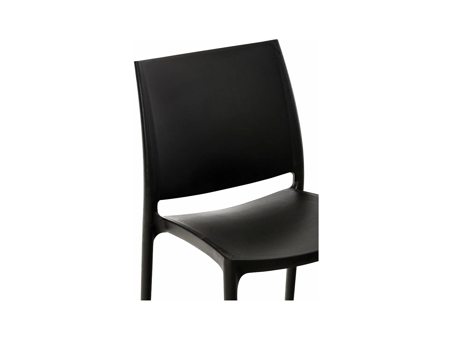 Chaise de jardin en noire 44 x 50 x 81 cm 10_0000013