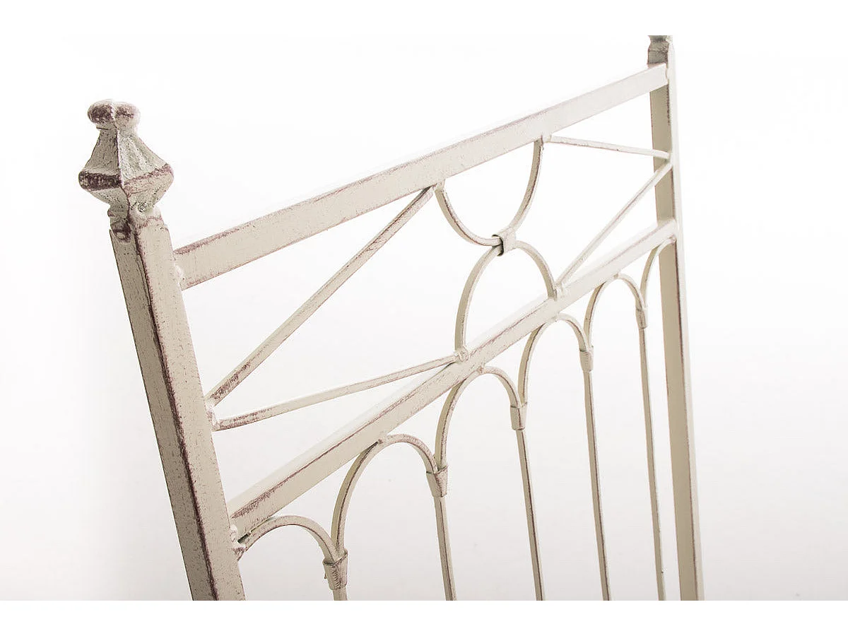 Chaise pliable de jardin crème 40 x 40 x 95 cm 10_0003862