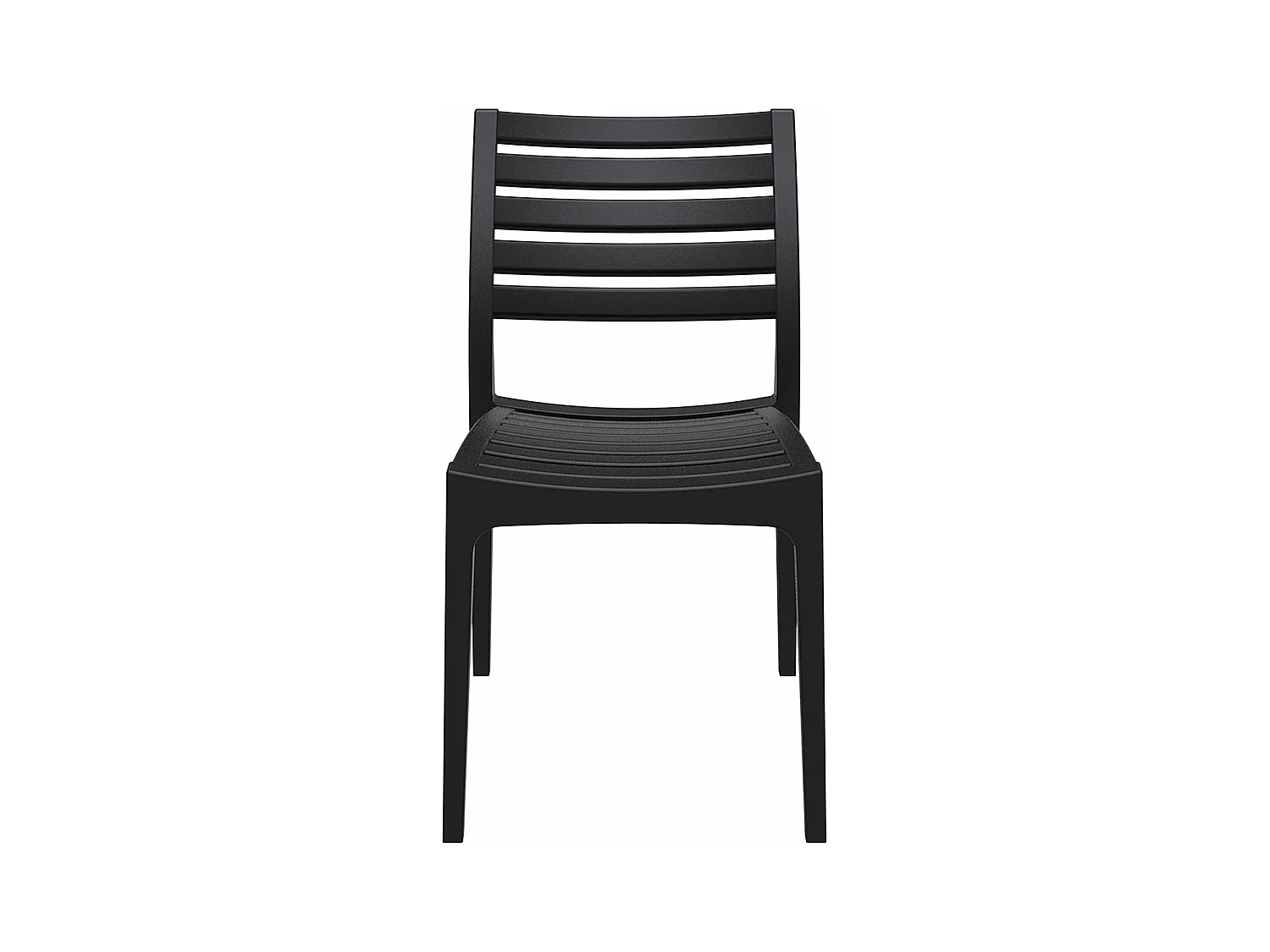 Chaise de jardin en noire 48 x 58 x 82 cm 10_0000027