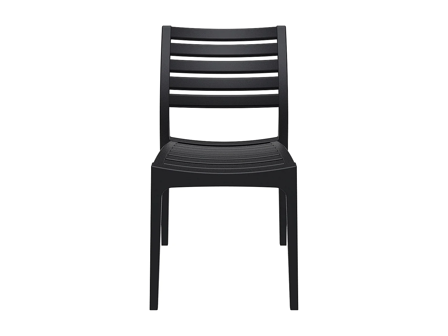 Chaise de jardin en noire 48 x 58 x 82 cm 10_0000027