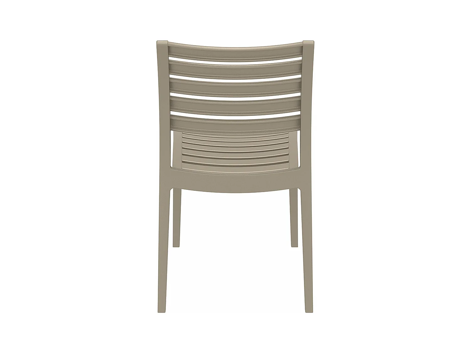 Chaise de jardin en beige 48 x 58 x 82 cm 10_0000974