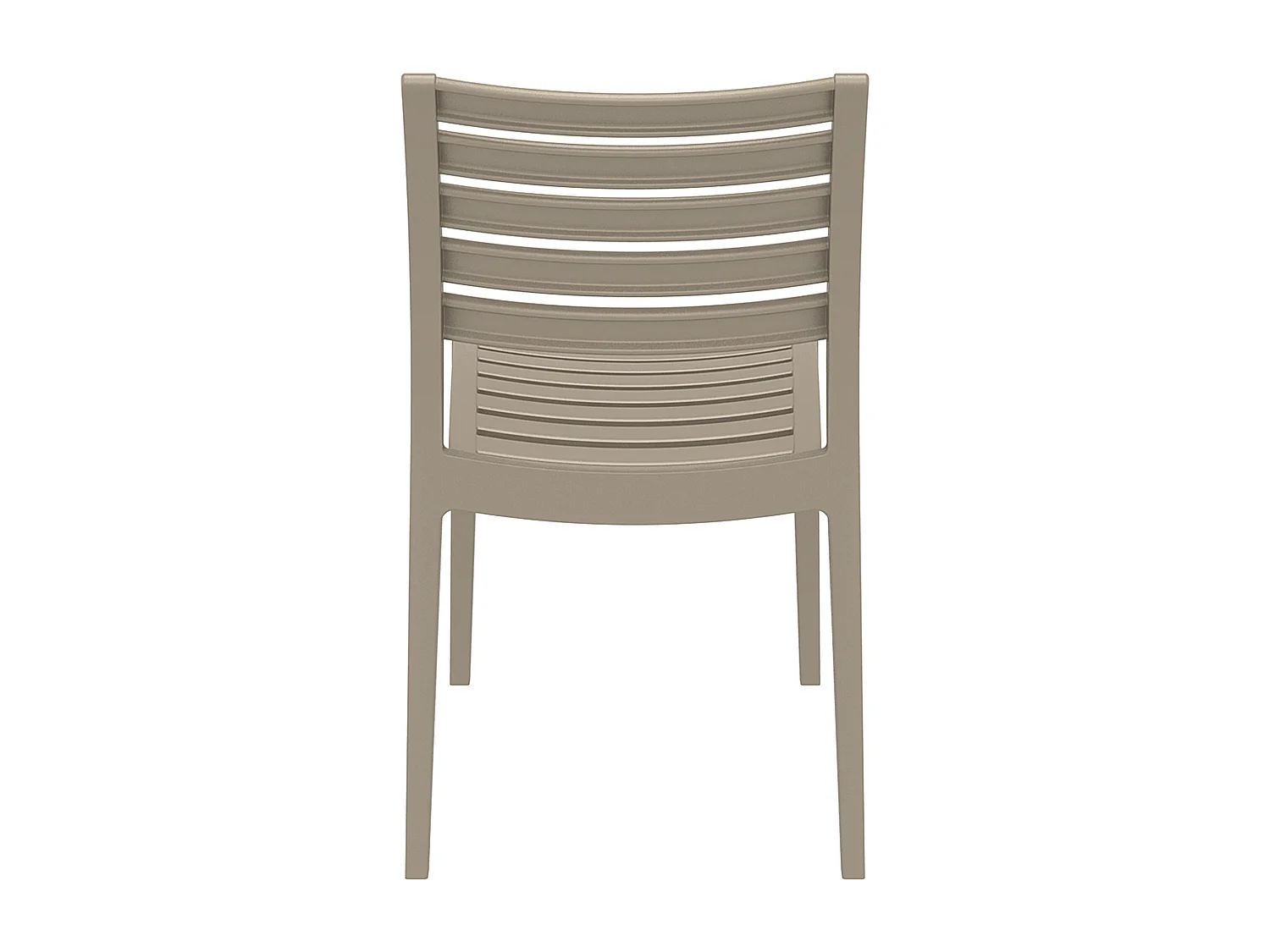 Chaise de jardin en beige 48 x 58 x 82 cm 10_0000974