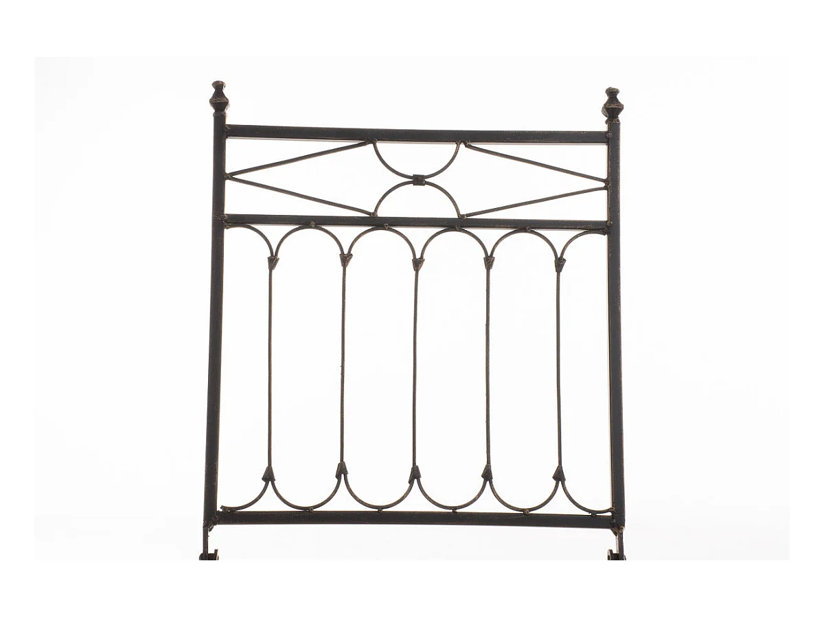 Chaise pliable de jardin bronze 40 x 40 x 95 cm 10_0003864