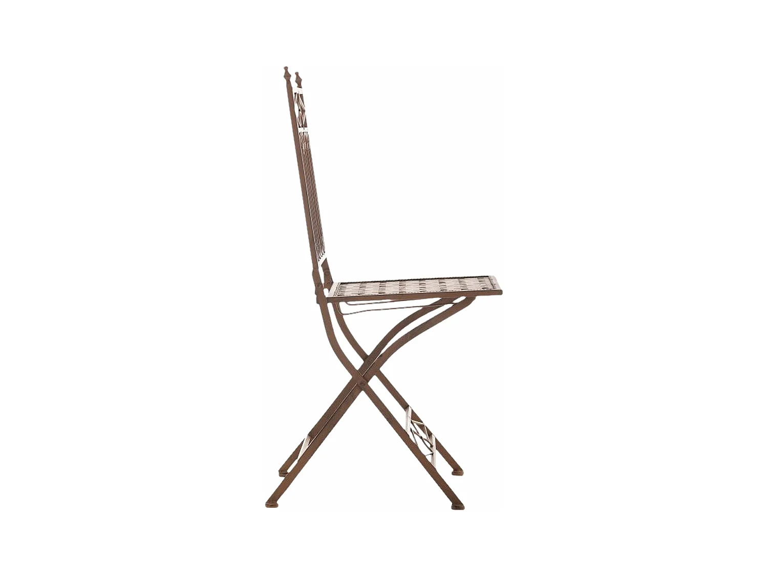 Lot de 2 chaises marron 42 x 40 x 94 cm 10_0003127