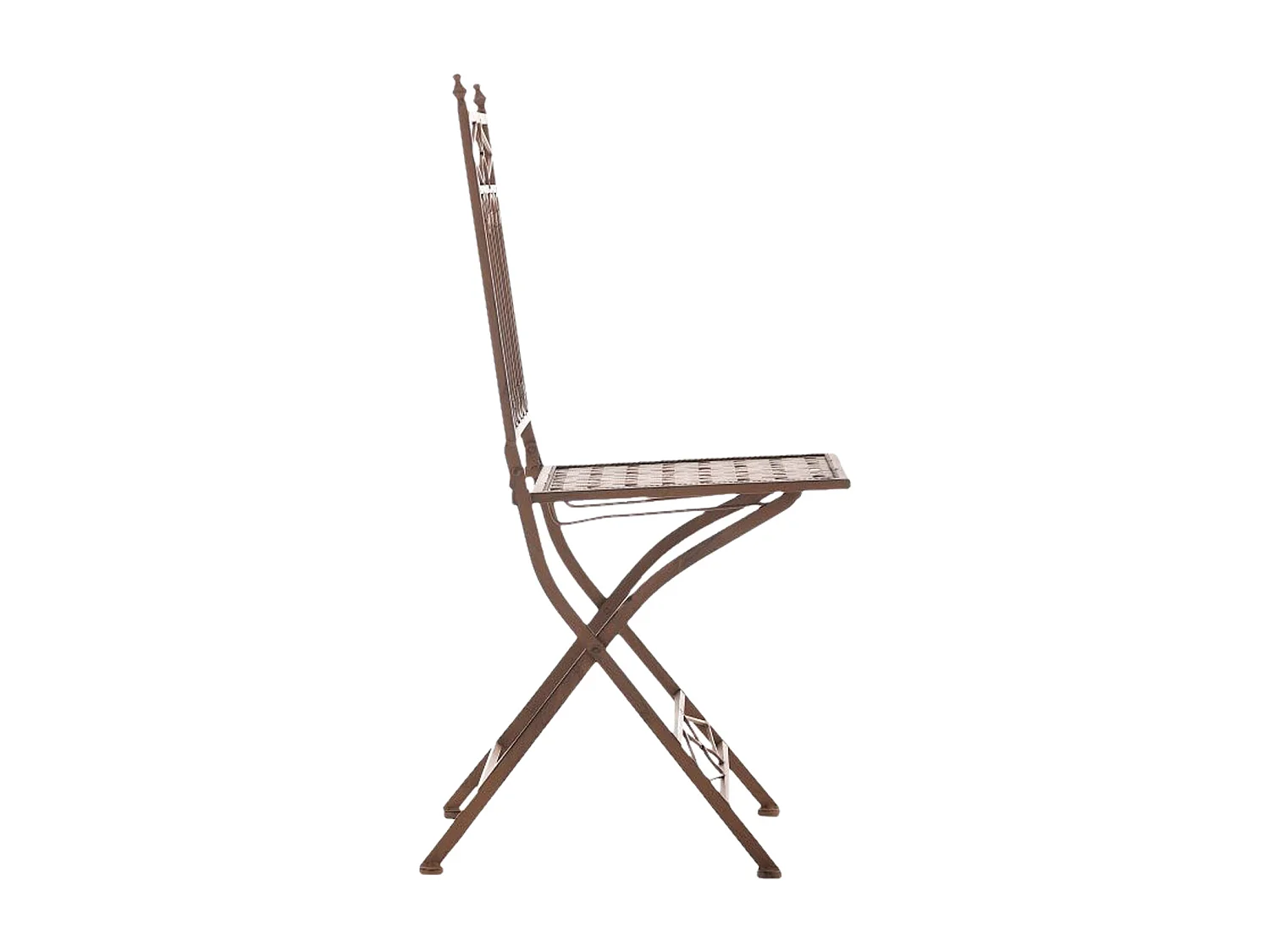 Lot de 2 chaises marron 42 x 40 x 94 cm 10_0003127