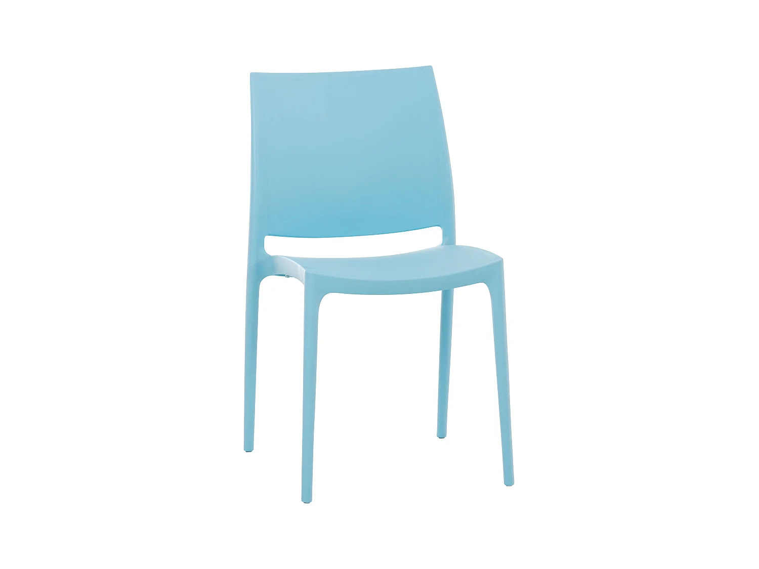 Chaise de jardin en bleue 44 x 50 x 81 cm 10_0000869