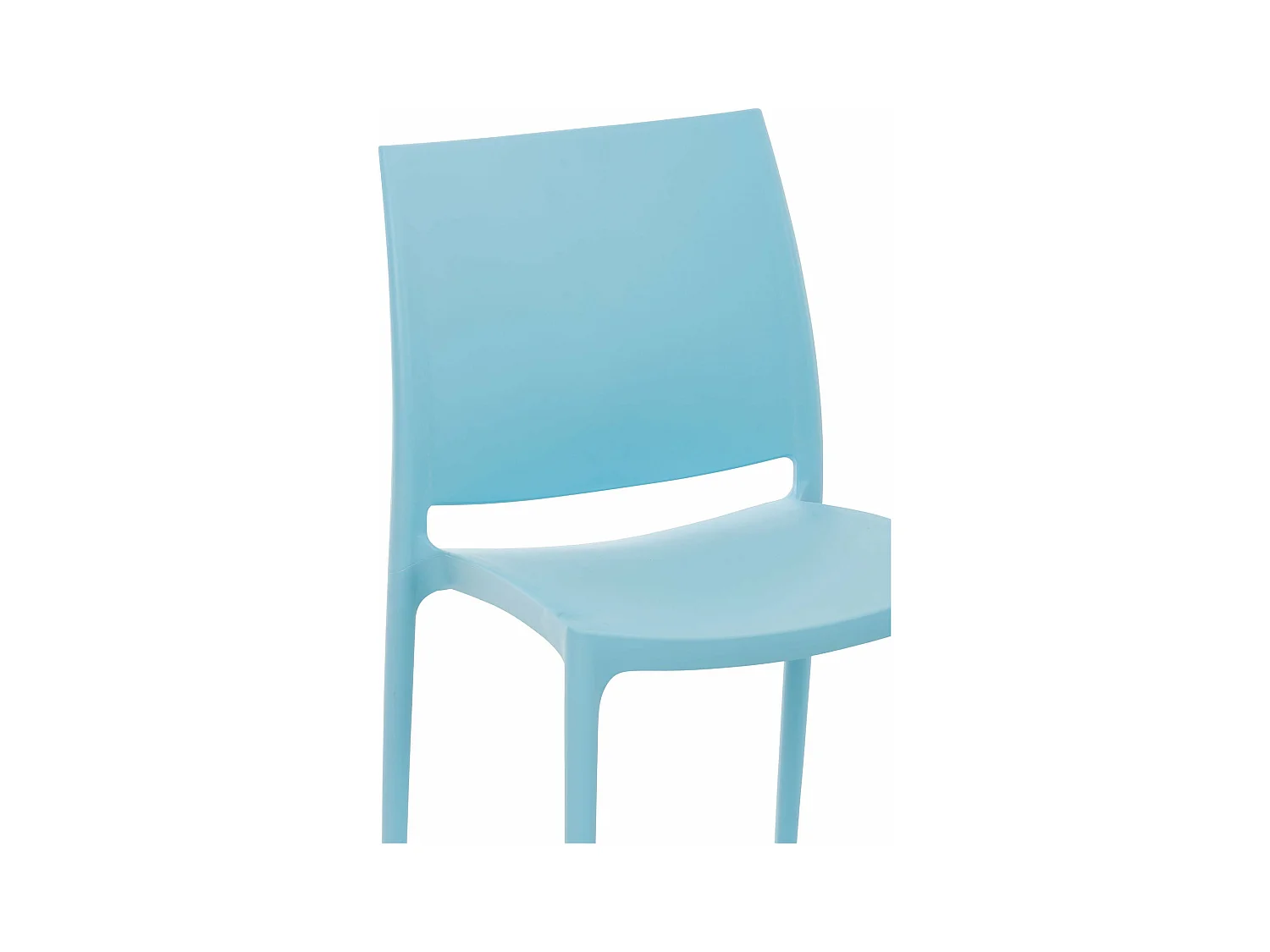 Chaise de jardin en bleue 44 x 50 x 81 cm 10_0000869