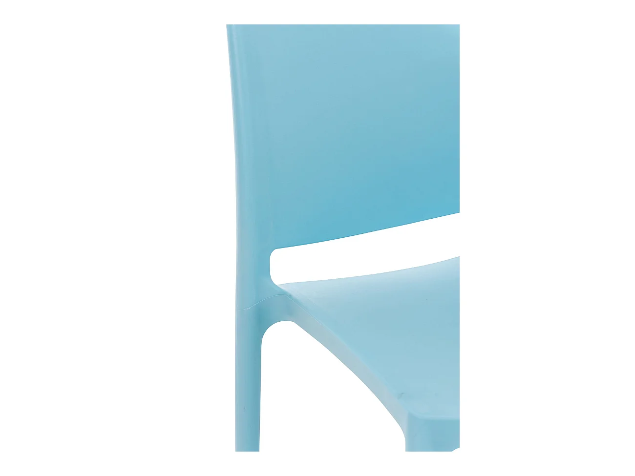 Chaise de jardin en bleue 44 x 50 x 81 cm 10_0000869