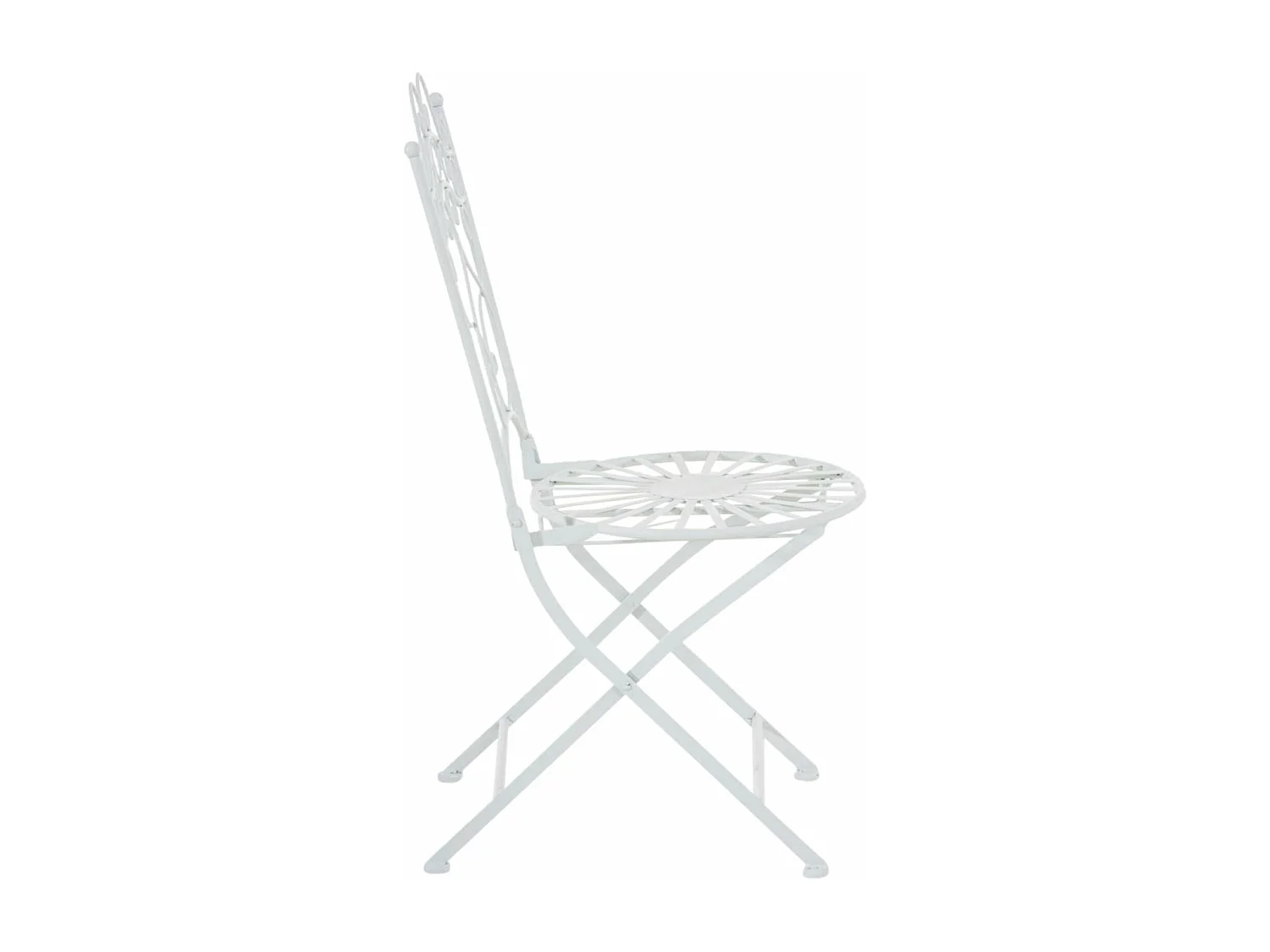 Lot de 2 chaises blanche 40 x 50 x 92 cm 10_0002863