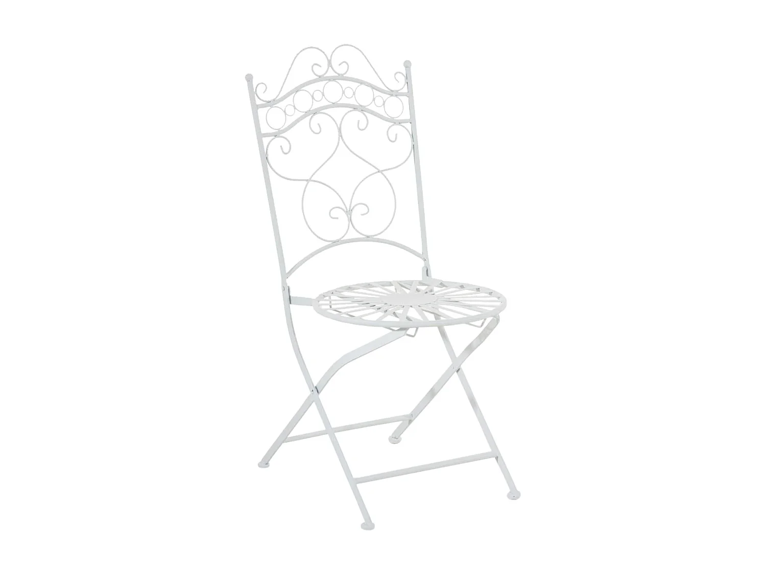 Lot de 2 chaises blanche 40 x 50 x 92 cm 10_0002863