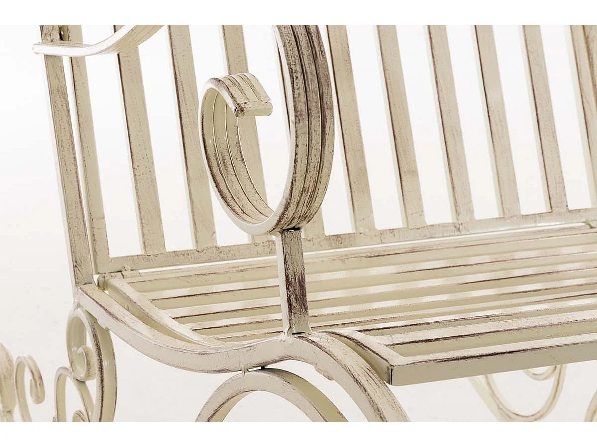 Chaise fauteuil à bascule crème 56 x 90 x 94 cm MDJ10103