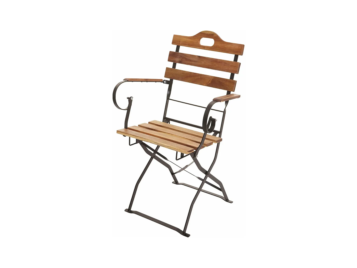 Lot de 2 chaises bois marron 55 x 49 x 88 cm 04_0001955