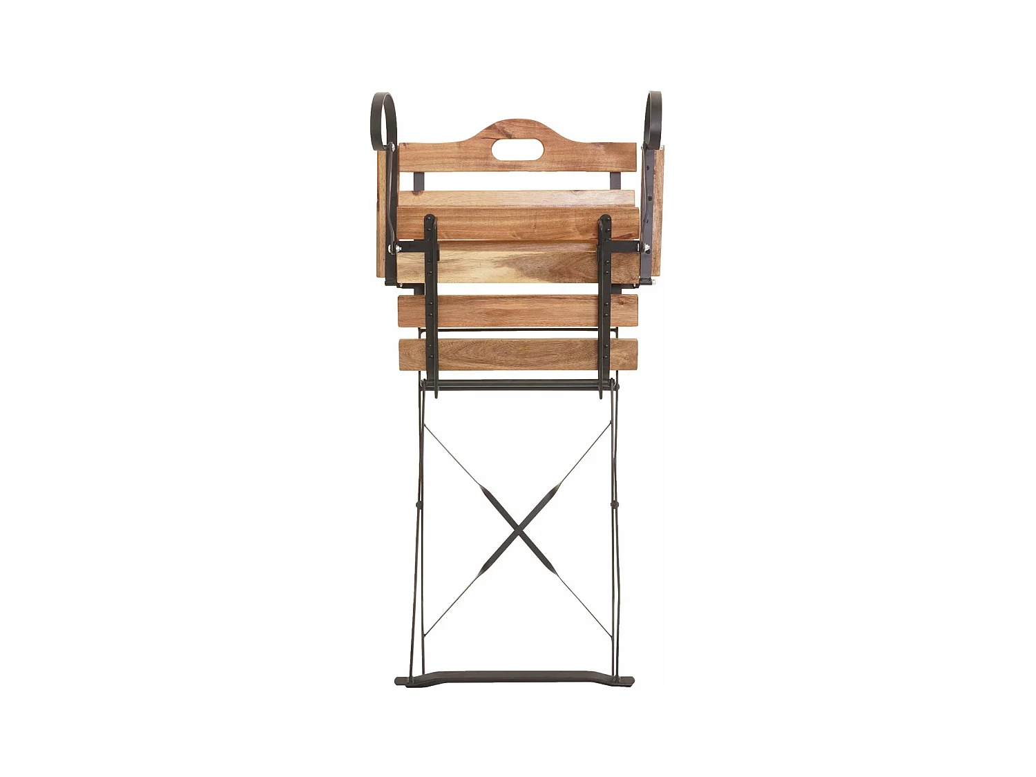 Lot de 2 chaises bois marron 55 x 49 x 88 cm 04_0001955