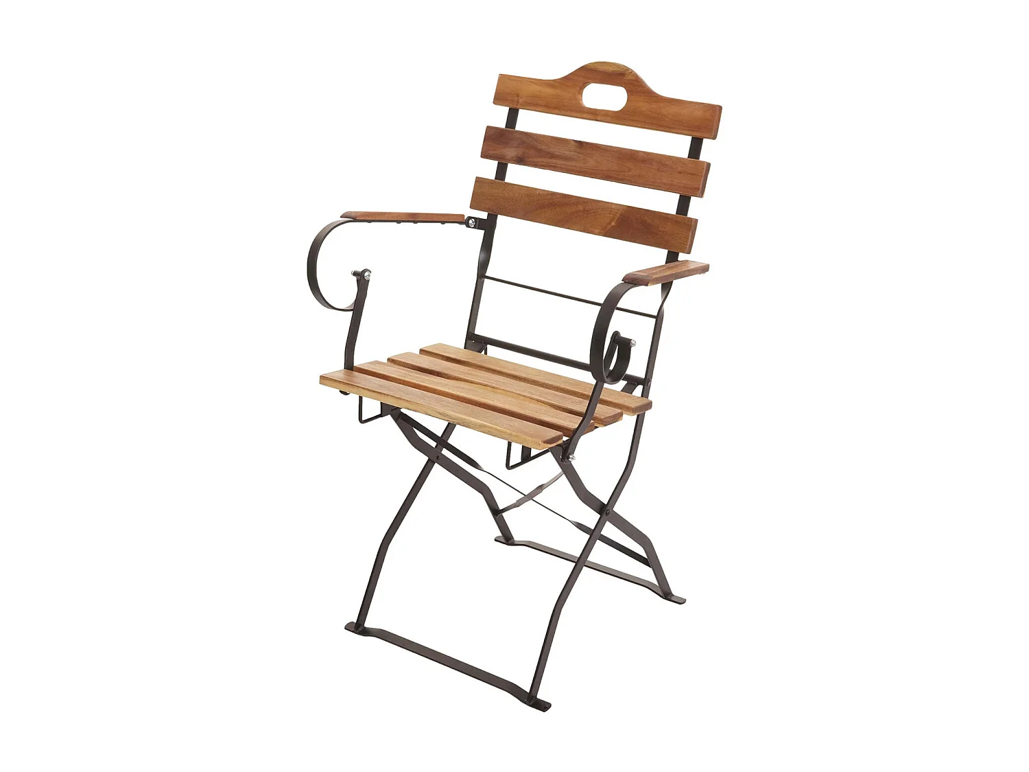 Lot de 2 chaises bois marron 55 x 49 x 88 cm 04_0001955