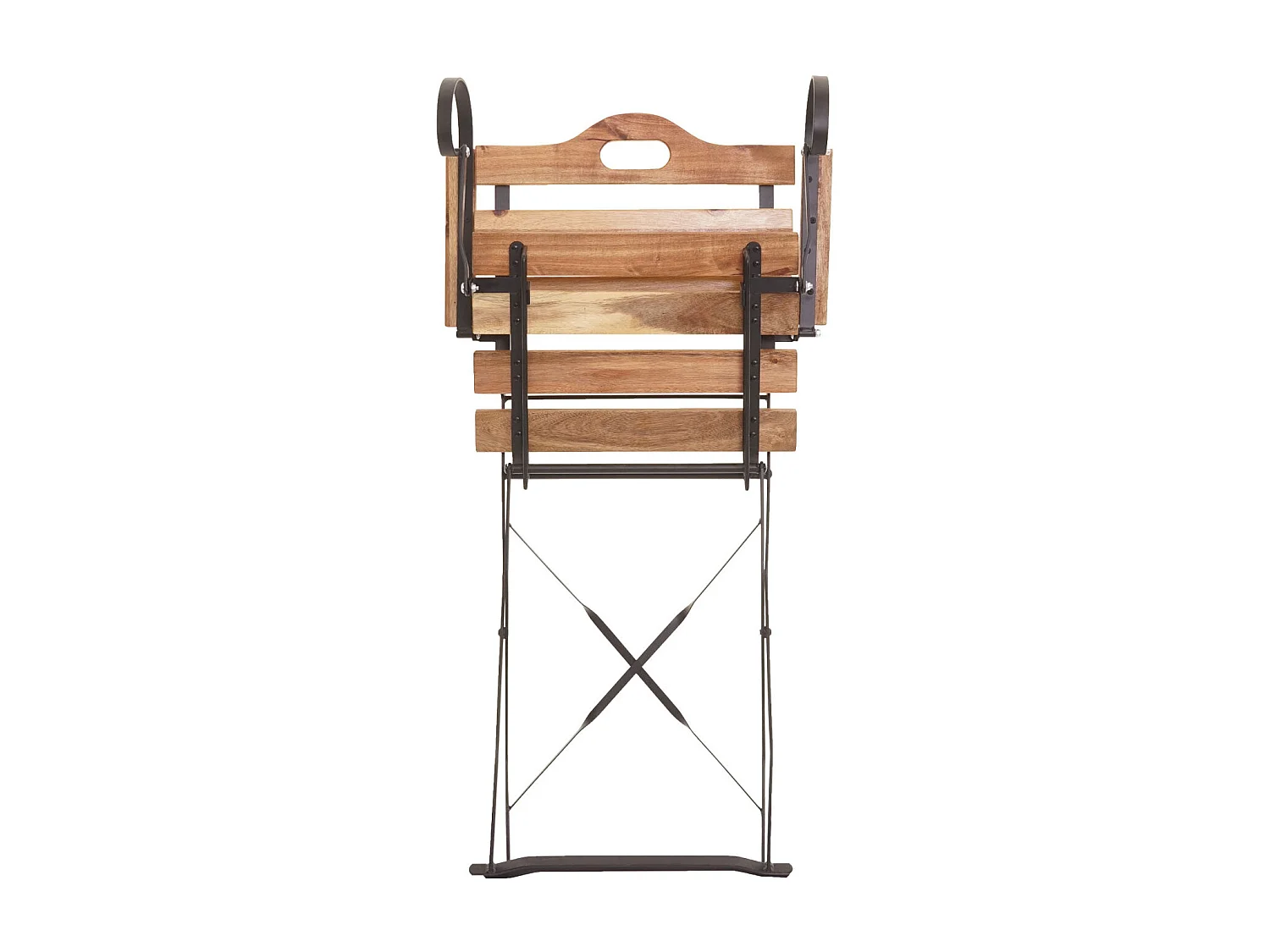 Lot de 2 chaises bois marron 55 x 49 x 88 cm 04_0001955