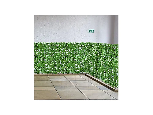 Brise-vue clôture haie artificielle 300 x 300 x 150 cm 04_0001089